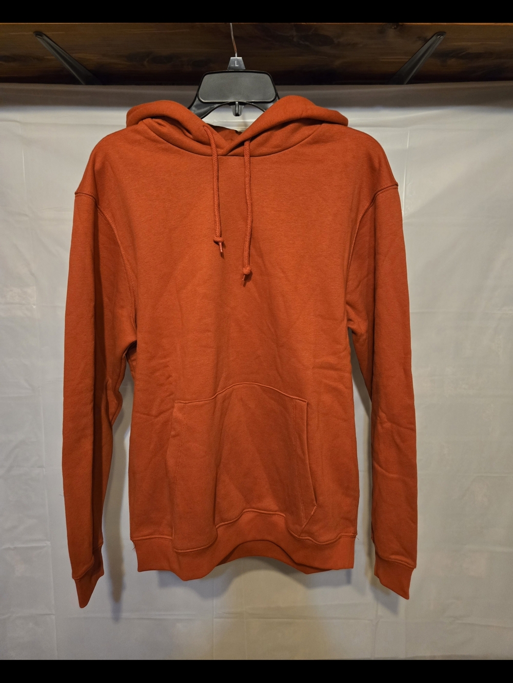 GAP Men's Orange Hooded Sweatshirt